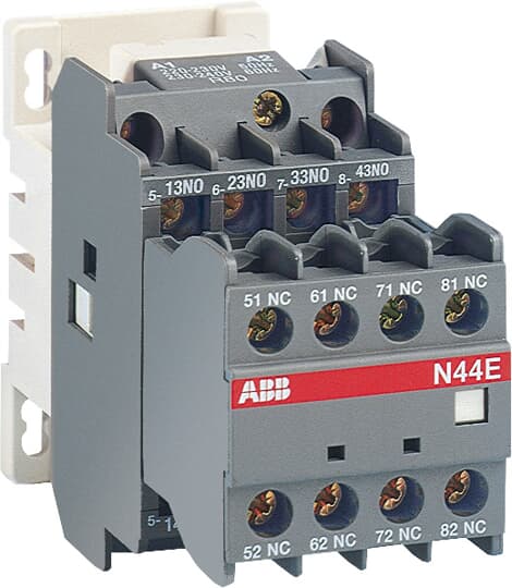 Контактор вспомогательный ABB N31E 24V 50Hz / 24V 60Hz