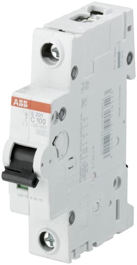2cds251001r0804 – Автоматический выключатель (автомат) ABB 1-полюсной S201 C80