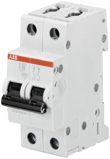 2cds252001r0024 – Автоматический выключатель (автомат) ABB 2-полюсной S202 C2