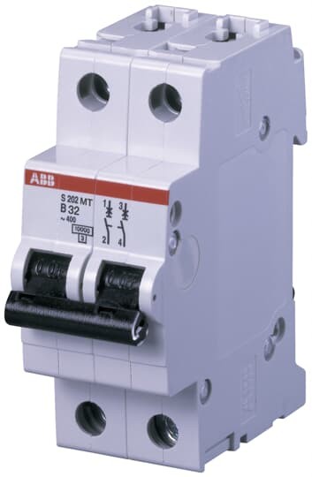 2cds272006r0501 – Автоматический выключатель (автомат) ABB 2-полюсной S202MT-D50
