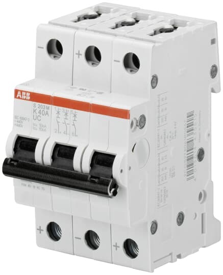 2cds273061r0337 – Автоматический выключатель (автомат) ABB 3-полюсной S203M K4UC