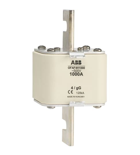 1sca022627r7590 - Предохранитель ABB OFAF4H630 630A тип gG размер 4, до 500в