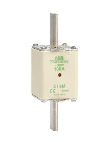 1sca022697r8110 - Предохранитель ABB OFAF2aM35 35A тип Ам размер 2, до 500в