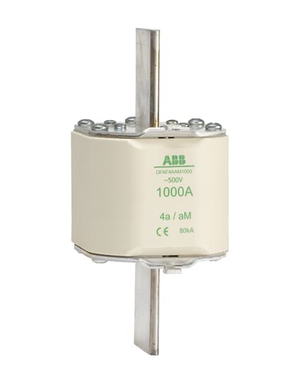 1sca022698r1680 - Предохранитель ABB OFAF4AaM630 630A тип Ам размер 4a, до 500в