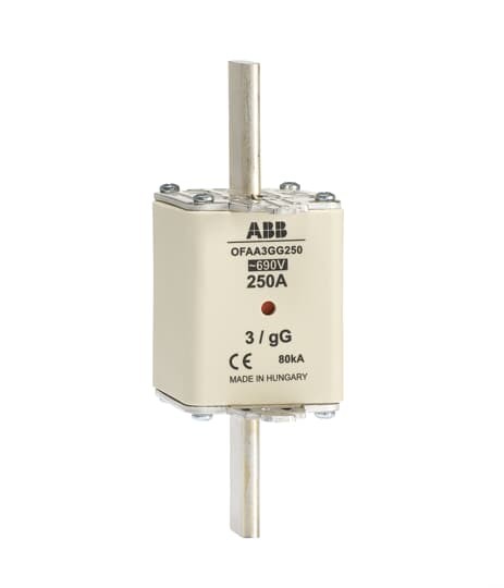 1sca022701r1180 - Предохранитель ABB OFAA3GG355 355A тип gG размер 3, до 690в