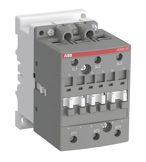 1sbl351074r8000 - Контактор ABB AX50-30-00-80 50а AC3, с катушкой 220-230в ас - ABB