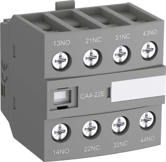 1sbn010140r1004 - Блок контактный дополнительный CA4-04E (4нз) для AF26–AF96–-30-00 и AF09–AF38–-22-00 - ABB