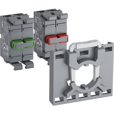 1sfa611213r2104 - Переключатель ABB M3SS4-21L синий 3-хпозиционный (подсветка, фиксация) - ABB