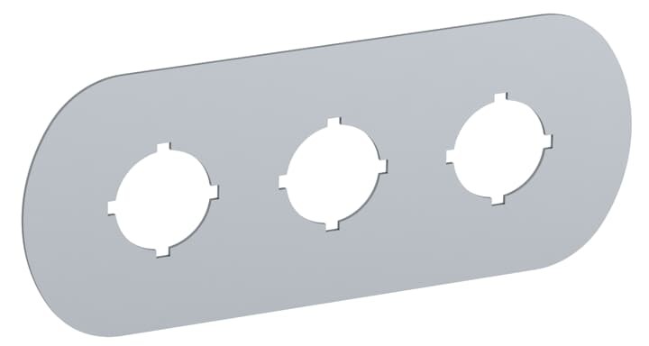 1sfa611930r1003 - Шильдик ABB MA6-1003 (3 места) для пластик. кнопочного поста - ABB