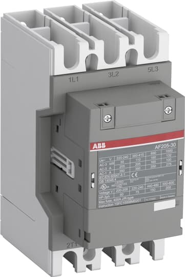 1sfl527002r1200 - Контактор ABB AF205-30-00-12 205а AC3, катушка 48-130в AC/DC - ABB