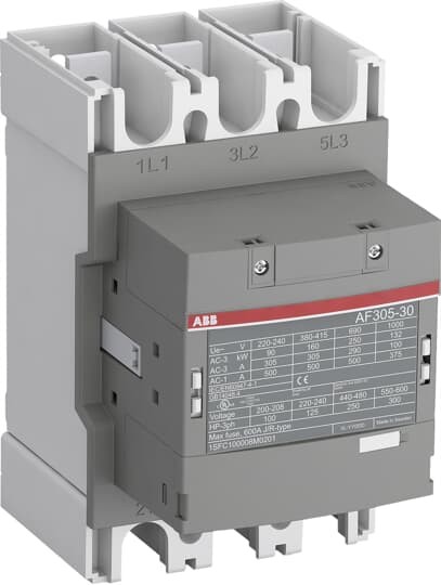 1sfl587002r1100 - Контактор ABB AF305-30-00-11 305а AC3, катушка 24-60в AC/DC - ABB