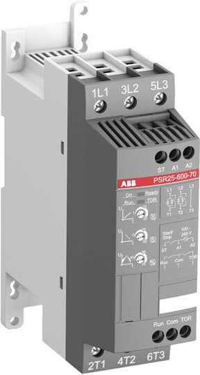 1sfa896108r7000 - Софтстартер ABB PSR25-600-70 11квт 400 в (100-240в AC) - ABB