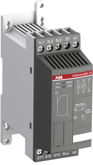 1sfa896205r7000 - Софтстартер ABB PSRC9-600-70 4 квт 400 в (100-240в AC) - ABB