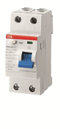 2csf202201r4900 - ABB Выключатель под дифференциальный ток 2 мод. F202 А С-100 / 0,5