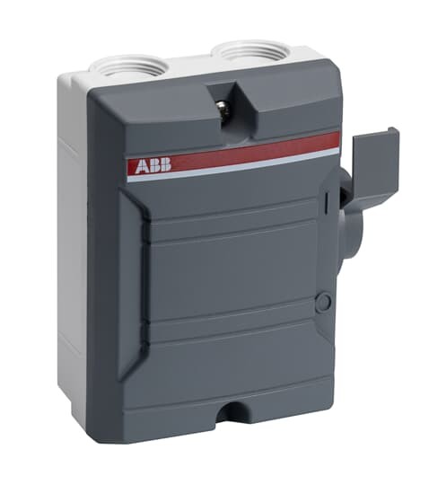 2cma142417r1000 - ABB Выключатель в боксе ABB с контактом 3р 16а IP65 BWS316 TPN
