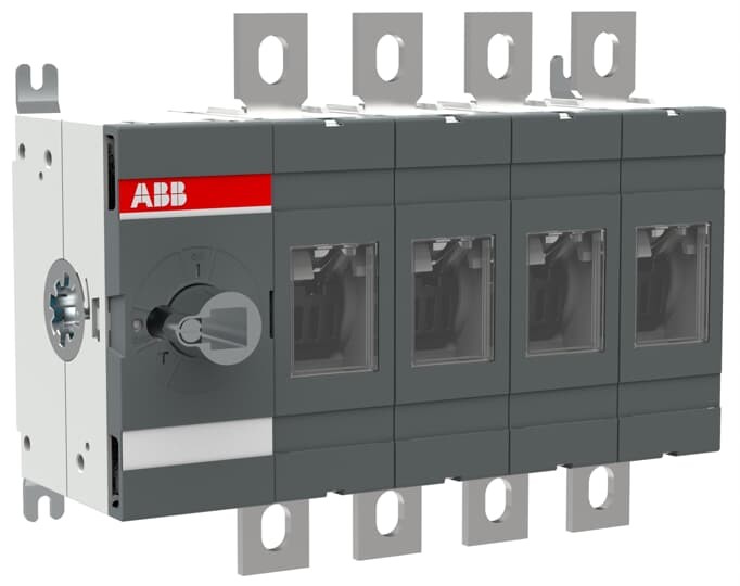 1sca022727r6050 - Рубильник ABB OT315E04 до 315а Четырёхполюсный (состав поставки идет без ручки)