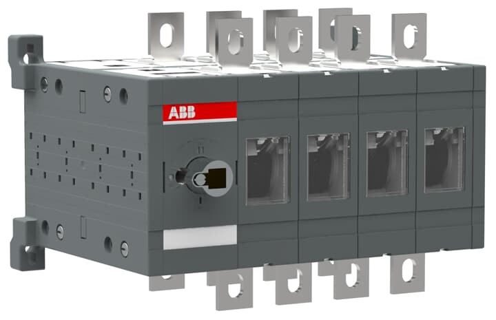 1sca022771r1750 - Рубильник ABB реверсивный OT400E04C до на 400а Четырёхполюсный (идет без ручки)