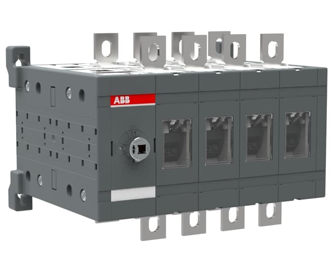 1sca022775r6770 - Рубильник ABB реверсивный OT160E04C до 160а Четырёхполюсный (идет без ручки)