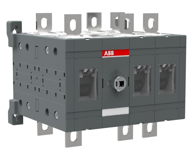 1sca022776r8600 - Рубильник ABB реверсивный OT200E12C до на 200а Трехполюсный (без ручки)