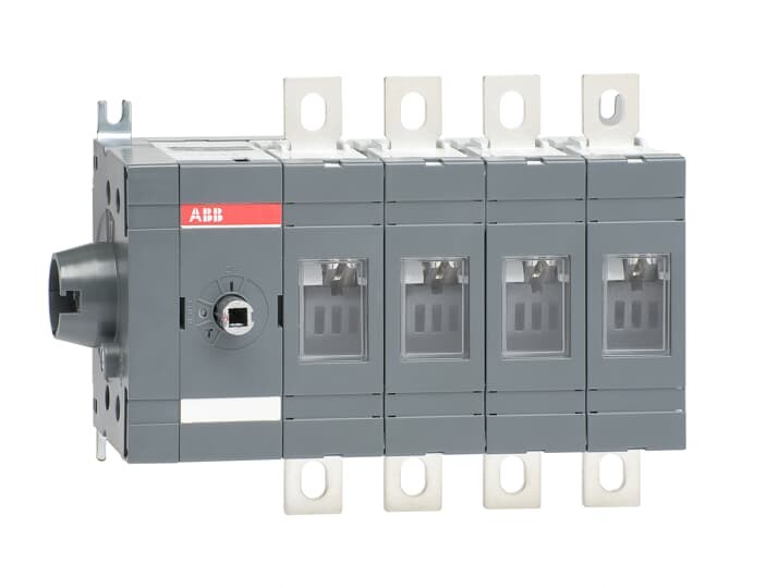 1sca022860r0540 - Рубильник ABB OT200ES04 до на 200а Четырёхполюсный с боковым управлением (поставка без ручки)