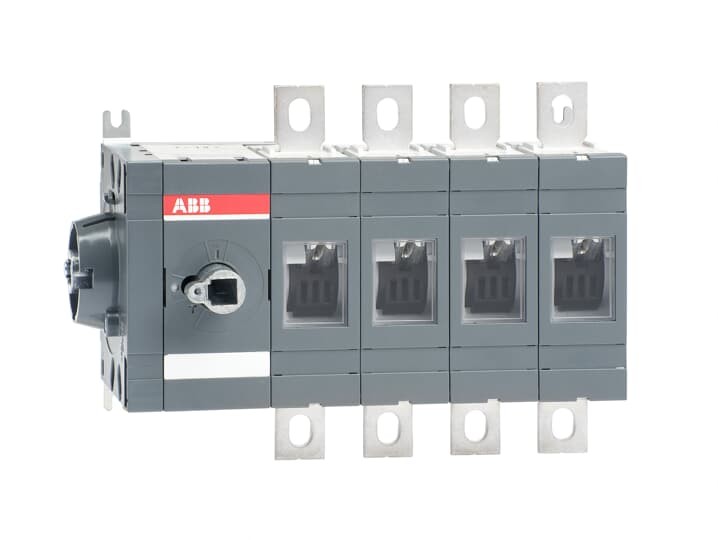 1sca022860r1510 - Рубильник ABB OT315ES04 до 315а Четырёхполюсный с боковым управлением (поставка без ручки)