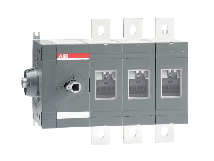 1sca022860r2240 - Рубильник ABB OT630ES03 до на 630а Трехполюсный с боковым управлением (поставка без ручки)