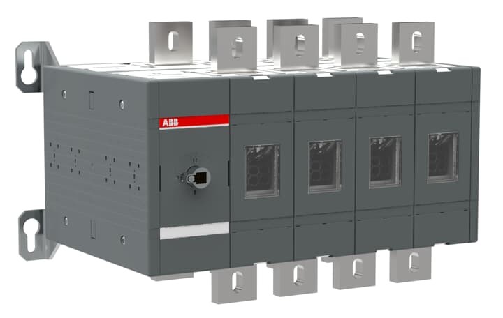 1sca022872r0870 - Рубильник ABB реверсивный OT1250E04C до на 1250а Четырёхполюсный (состав поставки идет без ручки)