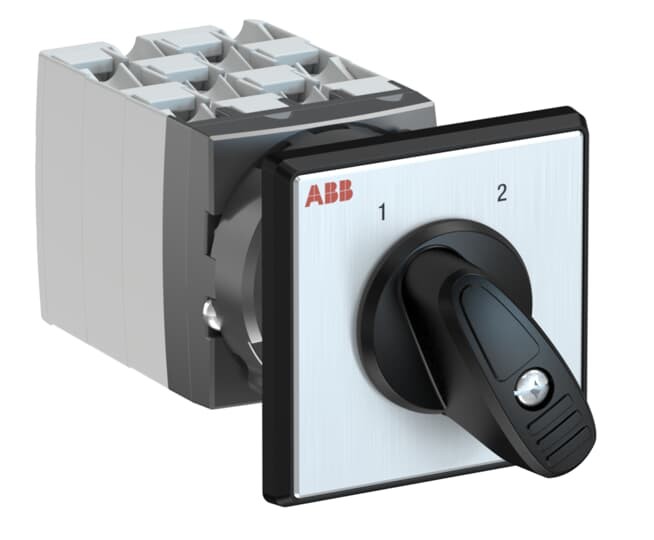 1sca126530r1001 - Переключатель кулачковый ABB OC25G06PNBN00NWS3 (1-2) 25а, 3 пол.