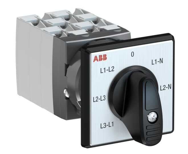 1sca126660r1001 - Переключатель кулачковый ABB OC25G06PNBN00NV30 (вольт-р)