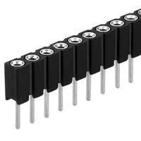 BLY 1/05 Гнездовой разъем BLY1 1x5P P2mm THT, позолоченный — Fischer Elektronik