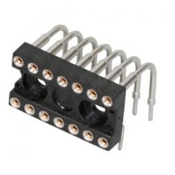 DIL 14 GZ Розетка DIP Precision 2x7P, угловая — Fischer Elektronik