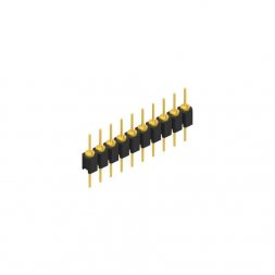 MK 05/22/G Разъем MK 05 1x22P P2,54мм THT позолоченный — Fischer Elektronik