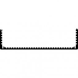 KO HL 6 174,6 TP Корпус 19 дюймов 435,8х130,6х282мм с лицевой панелью — Fischer Elektronik