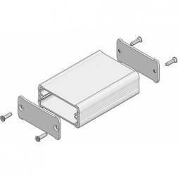 TUF 55 25 50 ME Корпус алюминиевый 448x480x132,5мм, оригинальный — Fischer Elektronik