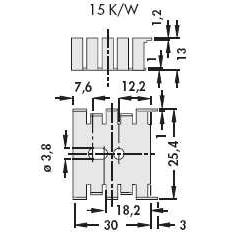 FK 216 MI-CB Стандартный радиатор — Fischer Elektronik