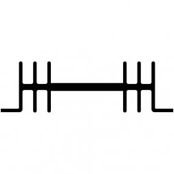 SK 36 100 AL Радиатор стандартный 88х26мм L=100мм — Fischer Elektronik